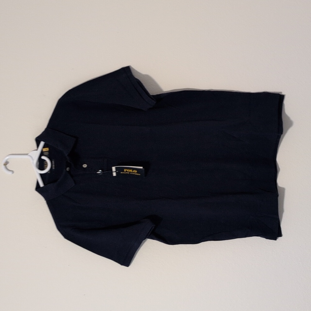 Ralph Lauren Navy Blue Polo T-shirt.
